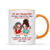To My Daughter From Mum Happy Mother's Day UK Personalized Mug, Gift For Daughter