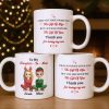 To My Daughter-In-Law, Thank You For Loving My Son, Christmas Reindeer Antlers - Personalized Custom Coffee Mug - DILA062_MG To My Daughter-In-Law, Thank You For Loving My Son, Christmas Reindeer Antlers - Personalized Custom Coffee Mug - DILA062_MG