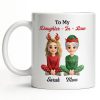 To My Daughter-In-Law, Thank You For Loving My Son, Christmas Reindeer Antlers - Personalized Custom Coffee Mug - DILA062_MG To My Daughter-In-Law, Thank You For Loving My Son, Christmas Reindeer Antlers - Personalized Custom Coffee Mug - DILA062_MG