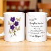 To My Daughter In Law, The Only Thing Better Than Being Your Mother-In-Law, Flowers and Butterflies - Personalized Custom Coffee Mug - DAU173_MG To My Daughter In Law, The Only Thing Better Than Being Your Mother-In-Law, Flowers and Butterflies - Personalized Custom Coffee Mug - DAU173_MG