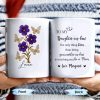 To My Daughter In Law, The Only Thing Better Than Being Your Mother-In-Law, Flowers and Butterflies - Personalized Custom Coffee Mug - DAU173_MG To My Daughter In Law, The Only Thing Better Than Being Your Mother-In-Law, Flowers and Butterflies - Personalized Custom Coffee Mug - DAU173_MG