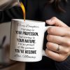 To My Daughter, Nursing Is Your Profession - Personalized Custom Coffee Mug - NUR030_MG