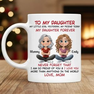 "To My Daughter" Personalized Mug Heartfelt Gift for Your Daughter