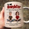 To My Daughter Personalized White Ceramic Mug with Custom Names, Heartfelt Gift for Mother and Daughter on Special Occasions To My Daughter Personalized White Ceramic Mug with Custom Names, Heartfelt Gift for Mother and Daughter on Special Occasions
