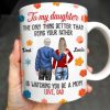 To My Daughter, The Only Thing Better Than Being Your Father, Father And Daughter, Flowers - Personalized Custom Coffee Mug - DAU175_MG To My Daughter, The Only Thing Better Than Being Your Father, Father And Daughter, Flowers - Personalized Custom Coffee Mug - DAU175_MG