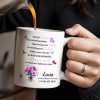 To My Daughter, The Only Thing Better Than Being Your Mother, Butterflies and Flowers - Personalized Custom Coffee Mug - GRAD296_MG To My Daughter, The Only Thing Better Than Being Your Mother, Butterflies and Flowers - Personalized Custom Coffee Mug - GRAD296_MG