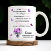 To My Daughter, The Only Thing Better Than Being Your Mother, Butterflies and Flowers - Personalized Custom Coffee Mug - GRAD296_MG To My Daughter, The Only Thing Better Than Being Your Mother, Butterflies and Flowers - Personalized Custom Coffee Mug - GRAD296_MG