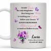 To My Daughter, The Only Thing Better Than Being Your Mother, Butterflies and Flowers - Personalized Custom Coffee Mug - GRAD296_MG To My Daughter, The Only Thing Better Than Being Your Mother, Butterflies and Flowers - Personalized Custom Coffee Mug - GRAD296_MG