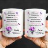 To My Daughter, The Only Thing Better Than Being Your Mother, Butterflies and Flowers - Personalized Custom Coffee Mug - GRAD296_MG To My Daughter, The Only Thing Better Than Being Your Mother, Butterflies and Flowers - Personalized Custom Coffee Mug - GRAD296_MG