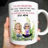 To My Daughter The Only Thing Better Than Being Your Mother Is Watching You Be A Mom, Mother And Daughter, Flowers - Personalized Custom Coffee Mug - DAU174_MG To My Daughter The Only Thing Better Than Being Your Mother Is Watching You Be A Mom, Mother And Daughter, Flowers - Personalized Custom Coffee Mug - DAU174_MG