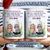 To My Daughter The Only Thing Better Than Being Your Mother Is Watching You Be A Mom, Mother And Daughter, Flowers - Personalized Custom Coffee Mug - DAU174_MG To My Daughter The Only Thing Better Than Being Your Mother Is Watching You Be A Mom, Mother And Daughter, Flowers - Personalized Custom Coffee Mug - DAU174_MG