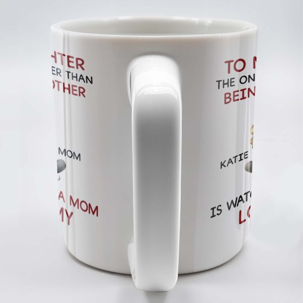 To My Daughter Watching You Be A Mom - Personalized Custom Coffee Mug - DAU123_MG To My Daughter Watching You Be A Mom - Personalized Custom Coffee Mug - DAU123_MG