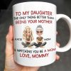 To My Daughter Watching You Be A Mom - Personalized Custom Coffee Mug - DAU123_MG To My Daughter Watching You Be A Mom - Personalized Custom Coffee Mug - DAU123_MG