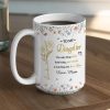 To My Daughter Watching You Be a Mom Personalized Floral Mug Touching Mother's Day Gift from Mom to Daughter To My Daughter Watching You Be a Mom Personalized Floral Mug Touching Mother's Day Gift from Mom to Daughter