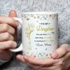 To My Daughter Watching You Be a Mom Personalized Floral Mug Touching Mother's Day Gift from Mom to Daughter To My Daughter Watching You Be a Mom Personalized Floral Mug Touching Mother's Day Gift from Mom to Daughter
