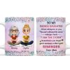 To My Daughter White Ceramic Mug with Cartoon Mom and Daughter Illustration, Sentimental Quote Design, Perfect Gift for Family Love To My Daughter White Ceramic Mug with Cartoon Mom and Daughter Illustration, Sentimental Quote Design, Perfect Gift for Family Love