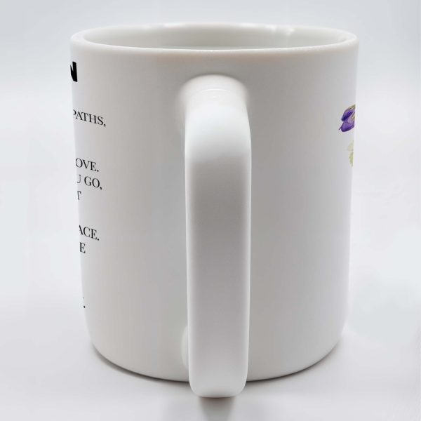 To My Dearest Grandson Love From Grandma With Pansy Flower Design - Personalized Custom Coffee Mug - GSN024_MG To My Dearest Grandson Love From Grandma With Pansy Flower Design - Personalized Custom Coffee Mug - GSN024_MG