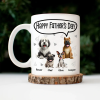 To My Favorite Poo Picker Upper Dog Dad Fun 3D Effect Dogs - Personalized Mug To My Favorite Poo Picker Upper Dog Dad Fun 3D Effect Dogs - Personalized Mug