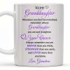 To My Granddaughter, Always Remember You Are Braver, Graduation Cap and Gown - Personalized Custom Coffee Mug - GRAD317_MG To My Granddaughter, Always Remember You Are Braver, Graduation Cap and Gown - Personalized Custom Coffee Mug - GRAD317_MG