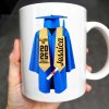 To My Granddaughter, Always Remember You Are Braver, Graduation Cap and Gown - Personalized Custom Coffee Mug - GRAD317_MG To My Granddaughter, Always Remember You Are Braver, Graduation Cap and Gown - Personalized Custom Coffee Mug - GRAD317_MG