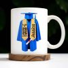 To My Granddaughter, Always Remember You Are Braver, Graduation Cap and Gown - Personalized Custom Coffee Mug - GRAD317_MG To My Granddaughter, Always Remember You Are Braver, Graduation Cap and Gown - Personalized Custom Coffee Mug - GRAD317_MG