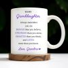 To My Granddaughter, Always Remember You Are Braver Than You Believe - Personalized Custom Coffee Mug - GRAD321_MG To My Granddaughter, Always Remember You Are Braver Than You Believe - Personalized Custom Coffee Mug - GRAD321_MG