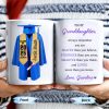 To My Granddaughter, Always Remember You Are Braver Than You Believe - Personalized Custom Coffee Mug - GRAD321_MG To My Granddaughter, Always Remember You Are Braver Than You Believe - Personalized Custom Coffee Mug - GRAD321_MG