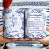 To My Granddaughter, Always Remember You Are Braver Than You Believe, Floral Pattern - Personalized Custom Coffee Mug - GDT295_MG To My Granddaughter, Always Remember You Are Braver Than You Believe, Floral Pattern - Personalized Custom Coffee Mug - GDT295_MG