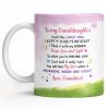 To My Granddaughter Feel My Love Morning Noon And Night - Personalized Custom Coffee Mug - GDT534_MG To My Granddaughter Feel My Love Morning Noon And Night - Personalized Custom Coffee Mug - GDT534_MG