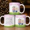 To My Granddaughter Feel My Love Morning Noon And Night - Personalized Custom Coffee Mug - GDT534_MG To My Granddaughter Feel My Love Morning Noon And Night - Personalized Custom Coffee Mug - GDT534_MG