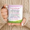 To My Granddaughter Feel My Love Morning Noon And Night - Personalized Custom Coffee Mug - GDT534_MG To My Granddaughter Feel My Love Morning Noon And Night - Personalized Custom Coffee Mug - GDT534_MG