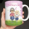 To My Granddaughter Feel My Love Morning Noon And Night - Personalized Custom Coffee Mug - GDT534_MG To My Granddaughter Feel My Love Morning Noon And Night - Personalized Custom Coffee Mug - GDT534_MG