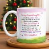 To My Granddaughter Feel My Love Morning Noon And Night - Personalized Custom Coffee Mug - GDT534_MG To My Granddaughter Feel My Love Morning Noon And Night - Personalized Custom Coffee Mug - GDT534_MG
