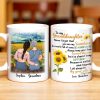 To My Granddaughter You Are My Sunshine Sunflower Mug - Personalized Custom Coffee Mug - GDT322_MG To My Granddaughter You Are My Sunshine Sunflower Mug - Personalized Custom Coffee Mug - GDT322_MG