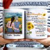 To My Granddaughter You Are My Sunshine Sunflower Mug - Personalized Custom Coffee Mug - GDT322_MG To My Granddaughter You Are My Sunshine Sunflower Mug - Personalized Custom Coffee Mug - GDT322_MG