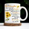 To My Granddaughter You Are My Sunshine Sunflower Mug - Personalized Custom Coffee Mug - GDT322_MG To My Granddaughter You Are My Sunshine Sunflower Mug - Personalized Custom Coffee Mug - GDT322_MG