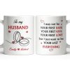 To My Husband, Hearts and Rings Design - Personalized Custom Coffee Mug - CPL1366_MG To My Husband, Hearts and Rings Design - Personalized Custom Coffee Mug - CPL1366_MG