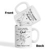 To My Husband Our Children Having You As Their Dad Outline Fist Bumps Personalized Mug