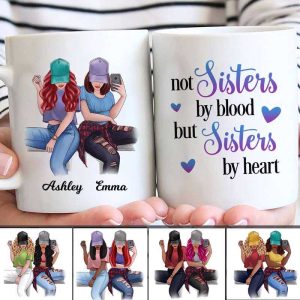 To My Selfie Bestie Colorful Personalized Mug