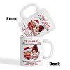 To My Sister Sassy Girls Merry Christmas Personalized Mug, Funny Christmas Gift For Sisters To My Sister Sassy Girls Merry Christmas Personalized Mug, Funny Christmas Gift For Sisters