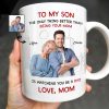 To My Son City Silhouette Custom Mug - Personalized Custom Coffee Mug - SON031_MG To My Son City Silhouette Custom Mug - Personalized Custom Coffee Mug - SON031_MG