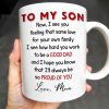 To My Son, City Skyline, People, Good Dad - Personalized Custom Coffee Mug - SON057_MG To My Son, City Skyline, People, Good Dad - Personalized Custom Coffee Mug - SON057_MG