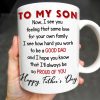To My Son, Now, I See You Feeling That Same Love, Skyscraper - Personalized Custom Coffee Mug - SON047_MG To My Son, Now, I See You Feeling That Same Love, Skyscraper - Personalized Custom Coffee Mug - SON047_MG