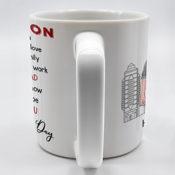 To My Son, Now, I See You Feeling That Same Love, Skyscraper - Personalized Custom Coffee Mug - SON047_MG To My Son, Now, I See You Feeling That Same Love, Skyscraper - Personalized Custom Coffee Mug - SON047_MG