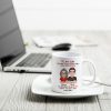 To My Son Personalized Ceramic Mug, Heartfelt Father's Day Gift For Son