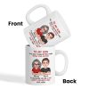 To My Son Personalized Ceramic Mug, Heartfelt Father's Day Gift For Son