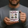 To My Son Pixel Style Mug Watching You Be a Dad Heartfelt White Ceramic Mug