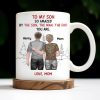 To My Son So Amazed By The Son, The Man, The Dad You Are, People And Trees - Personalized Custom Coffee Mug - SON046_MG To My Son So Amazed By The Son, The Man, The Dad You Are, People And Trees - Personalized Custom Coffee Mug - SON046_MG
