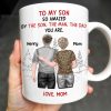 To My Son So Amazed By The Son, The Man, The Dad You Are, People And Trees - Personalized Custom Coffee Mug - SON046_MG To My Son So Amazed By The Son, The Man, The Dad You Are, People And Trees - Personalized Custom Coffee Mug - SON046_MG