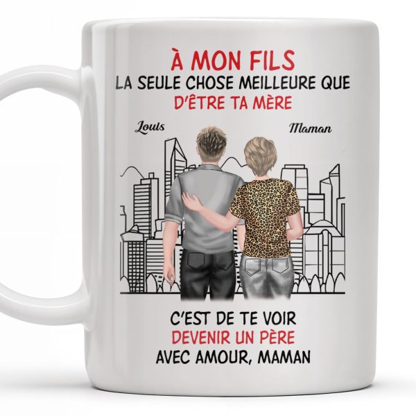 To My Son, Watching You Become A Dad - Personalized Custom Coffee Mug - SON055_MG To My Son, Watching You Become A Dad - Personalized Custom Coffee Mug - SON055_MG